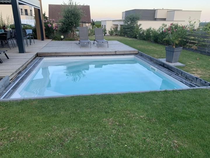 Constructeur piscine coque polyester Rouffach
